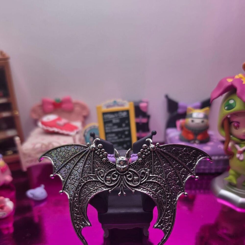 Bat hairclip cute